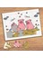 Sevimli Mutlu Domuzlar Çocuklara Özel Puzzle Yapboz TABLO-41473 1