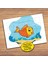 Sevimli Turuncu Balık Çocuklara Özel Puzzle Yapboz TABLO-25PZ 1