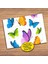 Renkli Kelebekler Çocuklara Özel Puzzle Yapboz TABLO-2148070855 1