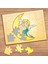 Ay ve Kanatlı Melek Kız Çocuklara Özel Puzzle Yapboz TABLO-75028 1
