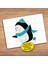 Buz Pateni Yapan Penguen Çocuklara Özel Puzzle Yapboz Tablo-92 1