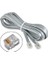 RJ12 6 Lı Santral Telefon Kablosu 5 Metre 1