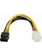 6 Pin To 8 Pin Pcı-E Power Çevirici Kablo 1