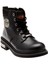 Jim Erkek(Unisex) Siyah Deri Bot 025M100128 1