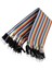 30CM 40 Pin Erkek Erkek Dupont Kablo Breadboard Jumper 3