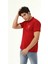 Polo Yaka Arma Baskı T-Shirt 4