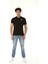 Polo Yaka Arma Baskı T-Shirt 1