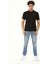 Polo Yaka Arma Baskı T-Shirt 1