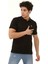 Polo Yaka Arma Baskı T-Shirt 4