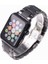 - Watch 38MM - Kordon Mat Seramik Metal Kordon - Parlak Siyah 1