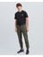 M Back Pocket Jogger Sweatpant Erkek Haki Eşofman Altı - S212138-801 3