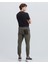 M Back Pocket Jogger Sweatpant Erkek Haki Eşofman Altı - S212138-801 4