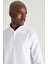 Avva Erkek Beyaz Oxford Düğmeli Yaka Regular Fit Gömlek E002000