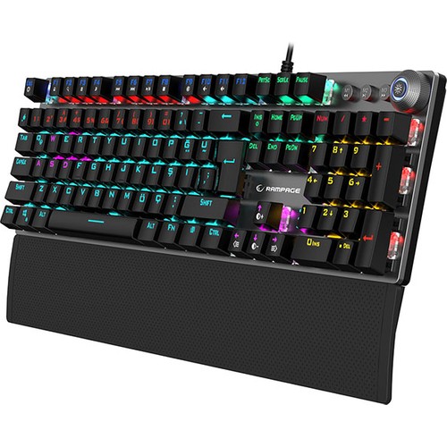 Rampage KB-R28 Blade Plus Tam Türkçe Kırmızı Switch Mekanik Klavye Oyuncu Klavyesi