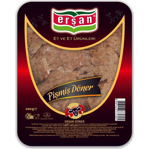 Erşan Et Pişmiş Dana Döner 200 gr