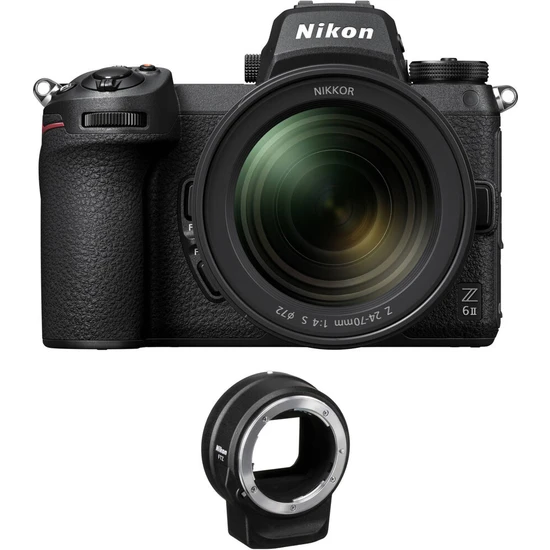 Nikon Z6 II + 24-70 F/4 Kit + Ftz Adaptör