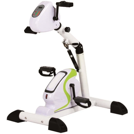 Maxi Elektrikli Çift Pedallı Egzersiz Bisikleti, Çift Motorlu El Kol Ayak Egzersiz Pedalı