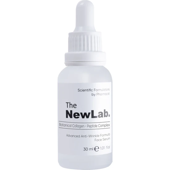 The NewLab. Ince Çizgi ve  Için Yüz Serumu Botanical Collagen + Peptide Complex 30 ml