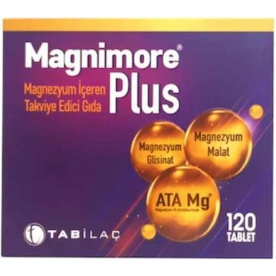 Tab İlaç Magnimore Plus 120 Tablet