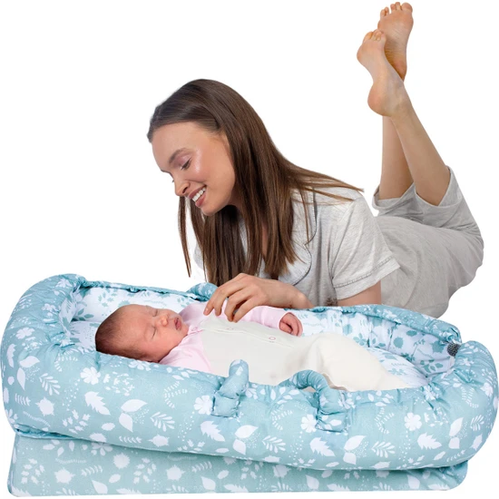 Sevi Bebe Anne Yanı Bebek Reflü Yatağı