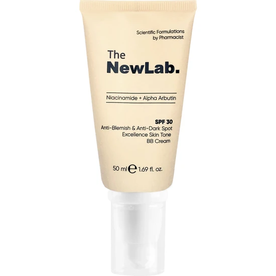 The NewLab. The Newlab ve Leke Cilt Tonu Eşitleyici Spf 30 Bb Krem-Niacinamide+Alpha Arbutin 50 ml