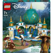 LEGO® l Disney Princess# Raya ve Kalp Sarayı 43181 - Çocuklar İçin Yaratıcı Oyuncak Yapım Seti (610 Parça)