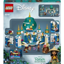 LEGO® l Disney Princess# Raya ve Kalp Sarayı 43181 - Çocuklar İçin Yaratıcı Oyuncak Yapım Seti (610 Parça)