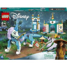 LEGO® l Disney Princess# Raya ve Ejderha Sisu 43184 - Çocuklar İçin Yaratıcı Oyuncak Yapım Seti (216 Parça)