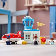 LEGO® Duplo® Kasabası Uçak ve Havaalanı 10961 Yapım Oyuncağı; Çocuklar İçin Yaratıcı Oyun Seti; Küçük Çocuklar İçin Eğlenceli, Harika Bir Hediye (28 Parça)