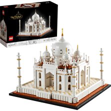 LEGO Architecture Mimari Simgeler Koleksiyonu Tac Mahal 21056 Yapım Seti; Yetişkinlere Yönelik Koleksiyonluk Sergi Modeli (2022 Parça)