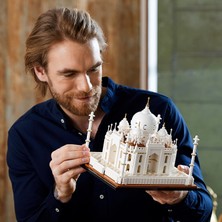 LEGO Architecture Mimari Simgeler Koleksiyonu Tac Mahal 21056 Yapım Seti; Yetişkinlere Yönelik Koleksiyonluk Sergi Modeli (2022 Parça)