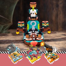 LEGO Vidiyo# Punk Pirate Ship 43114 Yapım Seti Oyuncağı; Çocukları Kendi Müzik Kliplerini Yönetmeye ve Oynamaya Teşvik Edin (615 Parça)