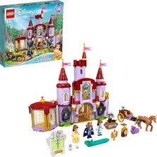 LEGO | Disney Princess# Güzel ve Çirkin#in Kalesi 43196 - 6 Yaş ve Üzeri Prenses Seven Çocuklar İçin Prenses Minifigürü İçeren Yaratıcı Oyuncak Yapım Seti  (505 Parça)