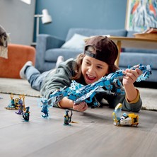 LEGO NINJAGO® Su Ejderhası 71754 - 9 Yaş ve Üzeri Çocuklar İçin Hareketli Ninja Ejderha Oyuncağı ve NINJAGO Nya#yı İçeren Yaratıcı Oyuncak Yapım Seti (737 Parça)