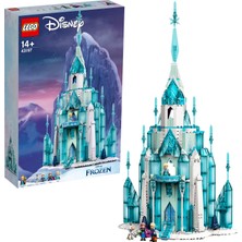 LEGO # Disney Buz Şatosu 43197 - Prensesleri Seven Çocuklar için Yaratıcı Oyuncak Yapım Seti (1709 Parça)