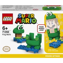 LEGO Super Mario# Kurbağalı Mario Kostümü 71392 - Yaratıcı Çocuklar için Koleksiyonluk Oyuncak Yapım Seti (11 Parça)