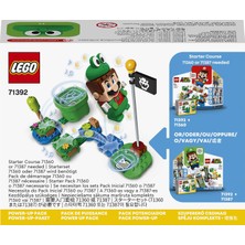 LEGO Super Mario# Kurbağalı Mario Kostümü 71392 - Yaratıcı Çocuklar için Koleksiyonluk Oyuncak Yapım Seti (11 Parça)
