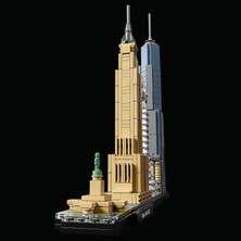 LEGO® Architecture New York City 21028 - Seyahat, Mimari ve Tarih Meraklısı Yetişkinler için Koleksiyonluk Yapım Seti (598 Parça)