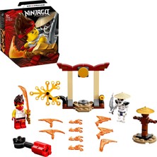 LEGO® NINJAGO® Efsanevi Savaş Seti # Kai ile Skulkin 71730 - Dönen Savaş Oyuncağı İçeren Yapım Seti (61 Parça)