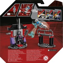 LEGO NINJAGO® Efsanevi Savaş Seti # Zane ile Nindroid 71731 - Dönen Savaş Oyuncağı İçeren Ninja Yapım Seti (56 Parça)