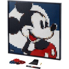 LEGO Art # Disney#s Mickey Mouse 31202 - Yetişkinler için Duvar Dekoru Yapım Seti (2658 Parça)