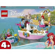 LEGO® l Disney Princess# Ariel#in Kutlama Teknesi 43191 - Çocuklar İçin Yaratıcı Oyuncak Yapım Seti (114 Parça)