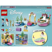 LEGO® l Disney Princess# Ariel#in Kutlama Teknesi 43191 - Çocuklar İçin Yaratıcı Oyuncak Yapım Seti (114 Parça)