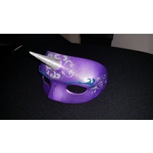 Aldım Geldi  Cadılar Bayramı Unicorn Maskesi (5mm LED Için Remixed) Plastik Aparat