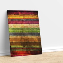 Deko Gonya Renkli Duman Kanvas Tablo