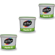 Filli Boya Aqusto Sil Silkonlu Dış Cephe Boyası 15 Litre 3ADET