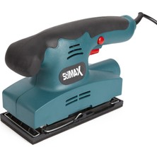Stilmax STM-450X Profesyonel 400 W Elektrikli Titreşimli Zımpara Makinası +5 Ad Zımpara