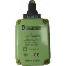 Metal Makaralı Düz Swıtch Emas