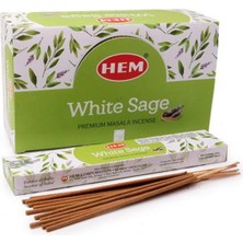 Hem Tütsü Hem Marka White Sage (Beyaz Adaçayı) Tütsüsü