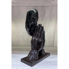 Miamantra Reçine Maske Dekor - Dilek, Dua (Orta Boy 22 Cm)